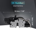 thumbnail image 4 of Motor de actuador de bloqueo de puerta eléctrica del lado del conductor delantero izquierdo para Ford F-150 2018-2019 No.CK2Z1521813J Negro, 4 of 7