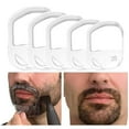 thumbnail image 1 of Beard Shaper Goatee Mustache Grooming Tool With 5 Different Sizes Beard Shaping Styling Template For Man, 1 of 5