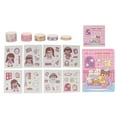 thumbnail image 1 of Conjunto de pegatinas de Papel japonesas ANGGREK con patrón encantador, 1 of 8