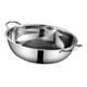 thumbnail image 4 of Olla caliente de acero inoxidable Shabu Shabu para cocina de inducción, olla caliente china para celebraciones de Acción de Gracias, reunión familiar 30cm con divisor, 4 of 8
