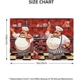 thumbnail image 2 of Kitchen Funny Chef Table Placemats Set of 4 Kitchen Cook Theme Indoor Outdoor Table Placemat for Holiday Banquet Kitchen Table Decor, 2 of 6