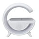 thumbnail image 2 of Cargador inalámbrico con Altavoz Bluetooth, luz de 1200mAh, RGB, carga USB, lámpara de cargador inalámbrico para el hogar y la Oficina, 2 of 14
