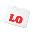 thumbnail image 4 of "Love" Crewneck Sweatshirt, Long Sleeve, Regular Fit, 4 of 5