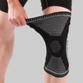 thumbnail image 4 of Genouillère Sport Genouillère Sport Anti-collision Respirante Extensible Hommes Femmes Course Cyclisme Joint Protecteur Genouillères Compression Manches Garde Douleur, 4 of 8
