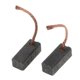 thumbnail image 1 of 2025 Carbon Brushes Wire Leads Generator Motor Brush 2Pcs 7*8*19mm For Electric Motor Replacement Graphite Copper Spare Graphite, 1 of 5