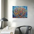 thumbnail image 3 of Nawypu LEIZHAN JonOne Freedom of Speech, Freedom of Graffiti Large Canvas Printing Famous Painting Office Home Wall Art Classroom Library Coffee Shop Wall Decoration Painting Artwork Canvas, 3 of 4