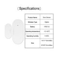 thumbnail image 6 of Smart Home Zigbee Door Sensor Window Security Alarm Work Wit Mqtt Smart Things Hub Alice Ewelink App Monitoring ,Easy Install, 6 of 7