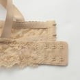 thumbnail image 4 of Xijirk Women Sheer Lace Underwire Bra Thin Cup Bow Adjustable Shoulder Strap for Everyday Wear,Khaki,100C, 4 of 6