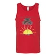 thumbnail image 2 of Wild Bobby, Today Is A Good Day for a Good Day Motivational Inspirational Pop Culture Mens Graphic Tank Top, Red, Small, 2 of 3