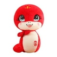 thumbnail image 4 of Serpiente de peluche de Año Nuevo chino, 33 cm, colección de animales de peluche Rojo, 4 of 9