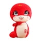 thumbnail image 4 of Peluche de serpiente de 12,99 pulgadas para sala de estar, juguete de serpiente de Año Nuevo chino Rojo, 4 of 9