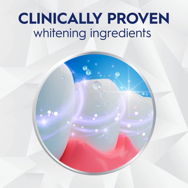 Crest, Teeth Whitening Toothpaste, 4.6 oz, Luminous Purple