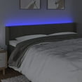 thumbnail image 4 of vidaXL LED Headboard Bed Headboard Home Bedroom Upholstered Headboard Velvet, 4 of 54