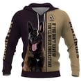 thumbnail image 3 of Sudadera con capucha con estampado 3D de pastor belga malinois animel para hombres y mujeres, ropa informal, sudadera con capucha de manga larga, sudadera de otoño, 3 of 4