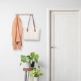 thumbnail image 5 of Unique Bargains Coat Rack Wall Mount Coat Hook for Hanging with 4 Hooks Hat Rack Gray, 5 of 7