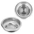 thumbnail image 3 of Coffee Filter Basket, Stainless Steel 58mm Coffee Filter Bowl Durable  for Semi Automatic Coffees Machine, 3 of 7
