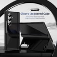 thumbnail image 2 of Funda YQODSZ para Samsung Galaxy Z Fold 7 con soporte, color negro, 2 of 8