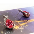 thumbnail image 3 of YYKihy Drop Water Fashion Women's Flash Drill Suit Pendant Earrings Necklace Necklaces & Pendants, 3 of 7