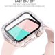 thumbnail image 4 of 2-Pack Bling Cases with Screen Protector Compatible for Apple Watch 42mm Series 3 2 1, Protective Cover for iWatch Series 1/2/3 (42mm, Clear/Silver), 4 of 5