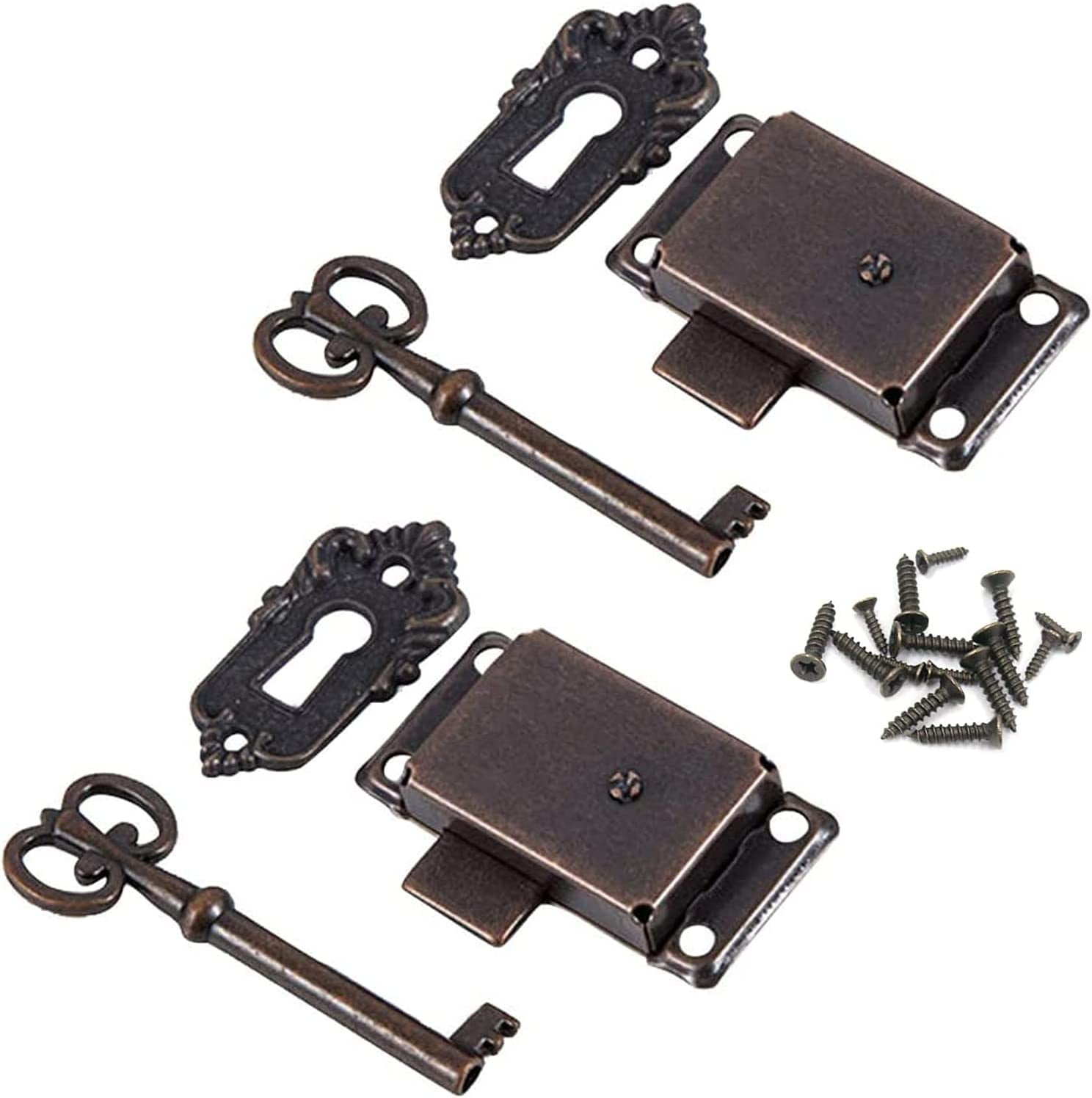 Antique Door Lock Antique Lock Set Decorative Lock with Keys