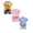6pcs Baby Boys Summer Outfits-Yellow+Pink+Sky Blue, variant on Gerichy 6Pcs Toddler T Shirt and Shorts Baby Boy Summer Clothes Boys Dinosaur Sets 3 6 12 18 24 Months 2T 3T 4T Kids Matching Outfits