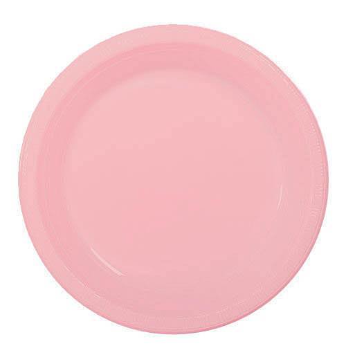 CLASSIC PINK 10 1/4" PLASTIC PLATES