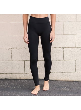 Multipack Women's Cozy Fleece-Lined Seamless Workout Leggings Yoga Pants