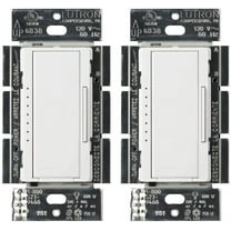 Lutron MACL-153M-WH-2 White Maestro C.L Dimmer Switch (2 Pack) | for Dimmable LED, Halogen & Incandescent Bulbs, Single-Pole or Multi-Location | MACL-153M-WH, 2 Count