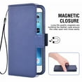 thumbnail image 4 of Case for Iphone 6 Plus 6s Plus, Premium Thin Leather Case Mobile Phone Case with Card Holder Stand Flip Cover Compatible with Iphone 6 Plus 6s Plus - Blue, 4 of 7