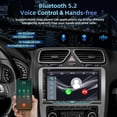 thumbnail image 4 of Adaptador estéreo para coche Universe Double Din con CarPlay y Android Auto, 4 of 8
