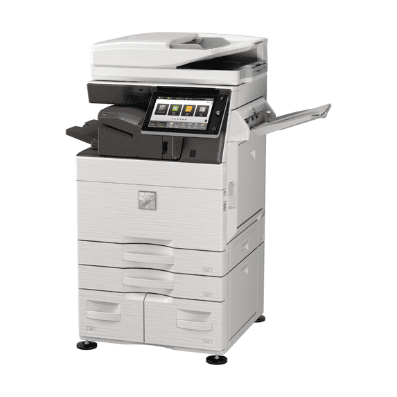 Restored Sharp MX-6071 Color Laser Multifunction Printer Copier Scanner, 60 PPM