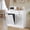 White, variant on Double Tilt-Out 2x15 Gallons Hidden Garbage Trash Can Cabinet, Hidden Kitchen Trash Cabinet with Storage Drawer, Pet-Proof Wooden Garbage & Recycling Cabinet for Kitchen, Laundry & Living Room, White
