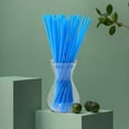 thumbnail image 4 of SATRINO 1000 Pcs Disposable Plastic Straws, DIY Creative Handmade Flower Straws - Disposable Fruit Juice Beverage Plastic Straw for Wedding Birthday Party(10.2inches), 4 of 8