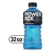 POWERADE Mountain Berry Blast, ION4 Electrolyte Enhanced Fruit Flavored Sports Drink w/ Vitamins B3, B6, and B12, Replenish Sodium, Calcium, Potassium, Magnesium, 32 fl oz