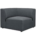 thumbnail image 3 of Modway Mingle 5 Piece Upholstered Fabric Sectional Sofa Set in Gray, 3 of 6