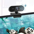 thumbnail image 3 of CNKOO  HD 1080p Mic-Enabled Webcam for Computers PC Laptop Desktop  USB Plug and Play  Conference Study  Meeting  Video Calling, 3 of 8