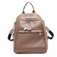 thumbnail image 1 of Mochila De cuero suave para mujer, morral escolar de lujo, informal, de diseñador, 2022 Fivean unisex, 1 of 2