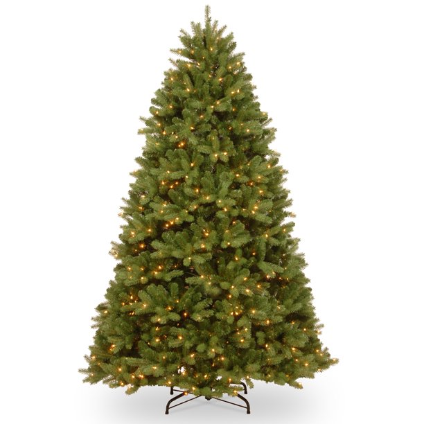 National Tree Company 7 Ft Powerconnect Tm Dunhill Fir Tree With Dual Color Led Lights Walmart Com Walmart Com