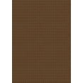 thumbnail image 1 of Ahgly Company Indoor Rectangle Patterned Sienna Brown Novelty Area Rugs, 5' x 7', 1 of 6