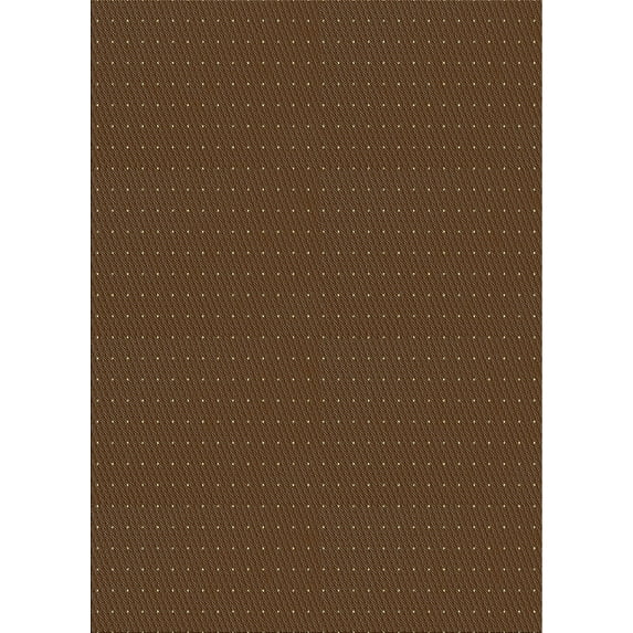 Ahgly Company Indoor Rectangle Patterned Sienna Brown Novelty Area Rugs, 5' x 7'