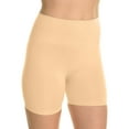 thumbnail image 2 of Angelina Women's Seamless Boxer Shorts with Tummy Control Waistband (6-Pack), 2 of 5