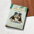 thumbnail image 5 of Shetland Sheepdog Sheltie Mother Book Lover Happy Mother's Day Travel Passport Wallet Sheltie Dog Lover Gifts PU Leather Passport Holder Cover - 03004, 5 of 5
