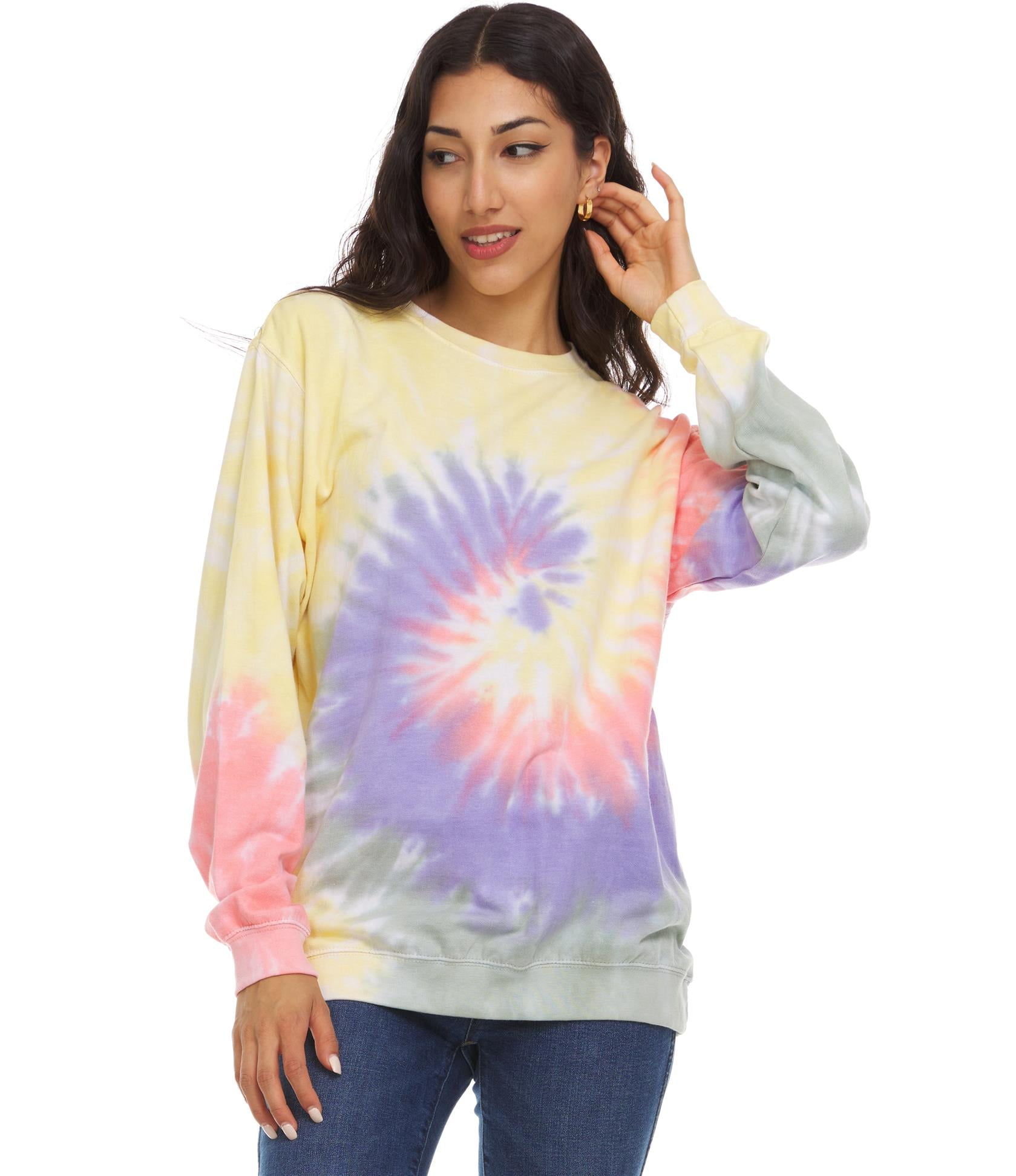 Unisex Tie Dye Fleece Sweatshirts Hoodies Sweaters Sizes up to 5XL in Jamaica at JMD 13565 Rating 4