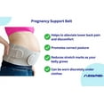 thumbnail image 2 of FlexaMed MaternaBelt Pregnancy Maternity Support Brace 8 Inch - Large, 2 of 4