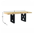 thumbnail image 2 of Steve Silver Magnolia 36" Counter Table, Black Base, 2 of 11