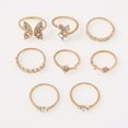 thumbnail image 5 of Ladies Rings Butterfly Open Adjustable Rings Women Gifts Stacking Rings, 5 of 5
