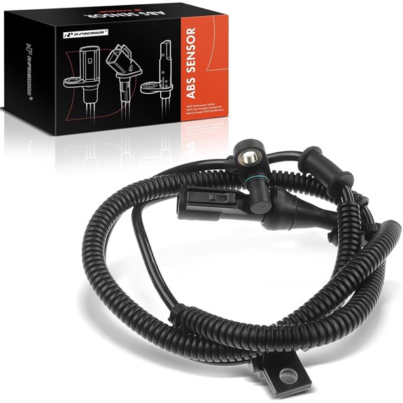 A-Premium ABS Wheel Speed Sensor Compatible with Ford Expedition Lincoln Navigator 2007-2009 V8 5.4L Front Left or Right