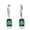 E4359, variant on Leverback Dangle Earrings for Women Hypoallergenic 14k White Gold Plated Cubic Zircon Hanging Lever Earrings Lightweight Summer Drop Earrings Wedding Birthday Gifts Jewelry