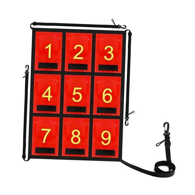 Colaxi Filet de Cible de Zone de Frappe de Baseball Ajustable Professionnel Portable Pratique Numéroté Zone de Frappe Réutilisable Filet de Lancer de Baseball Rayure Noire