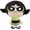 Green, variant on Powerpuff Girls Dog Toy, The Powerpuff Girls Bubbles Full Body Pose, Plush